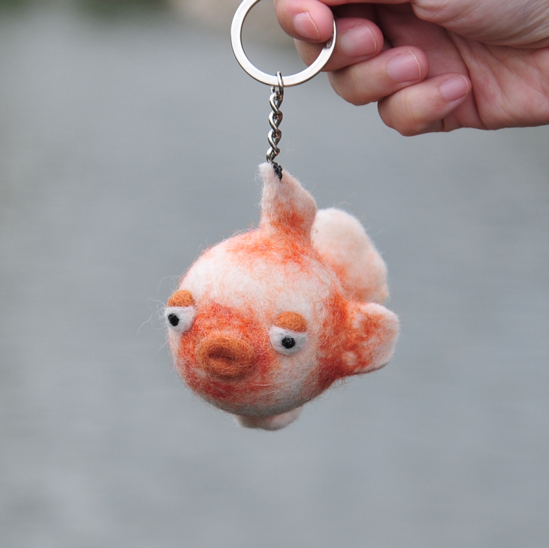 Keychain-Goldfish