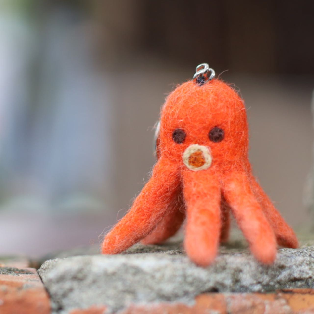 Keychain-Octopus Hotdog