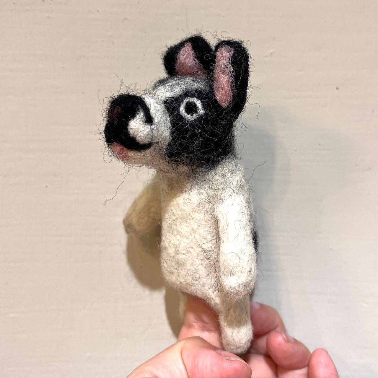 Finger Puppet-French Bulldog