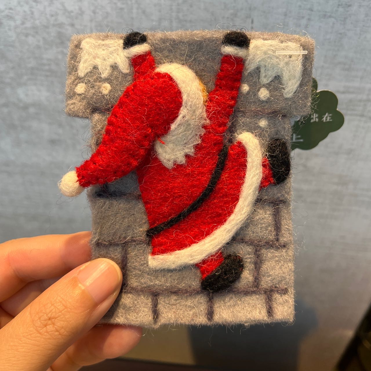 Pin-Climbing Santa