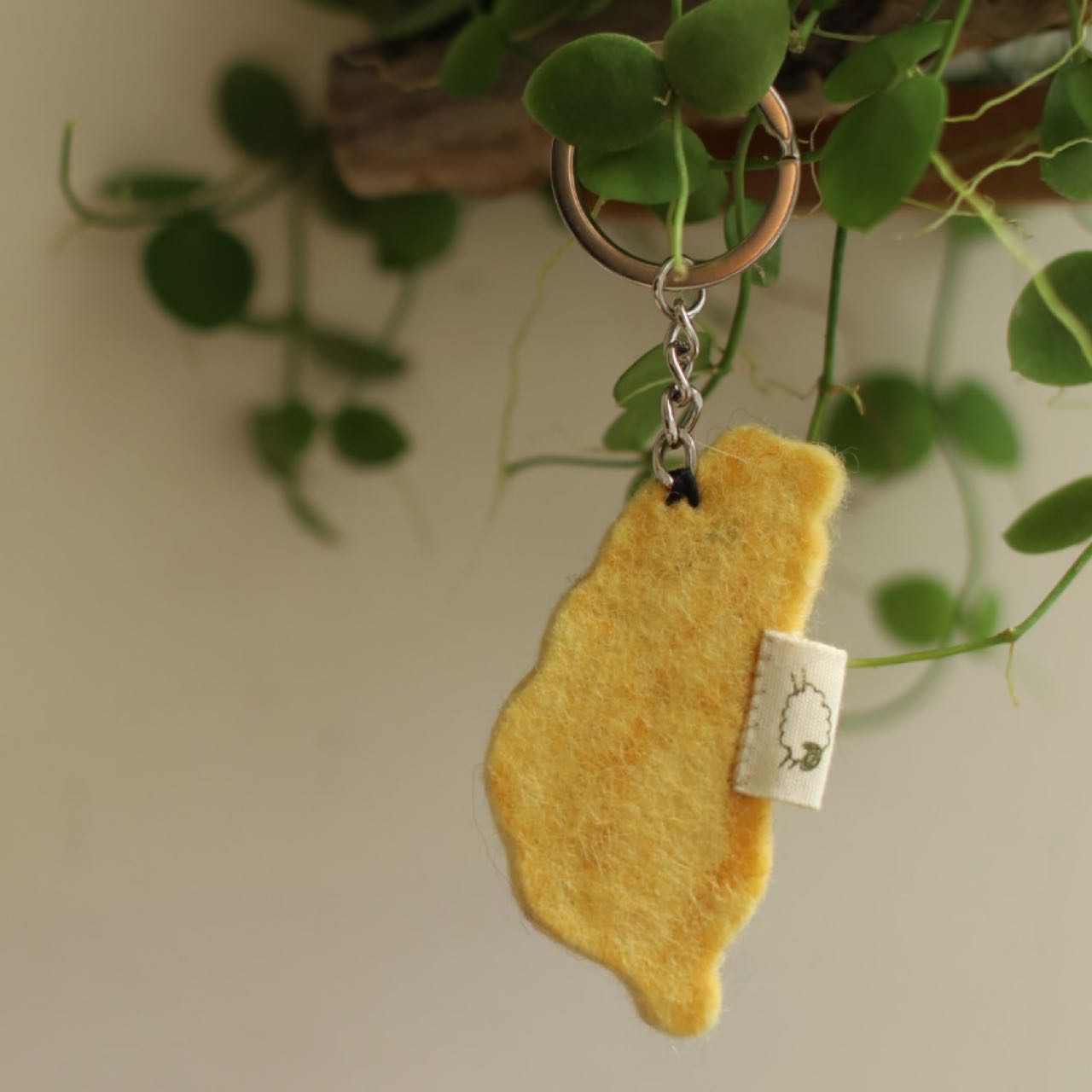 Keychain-Taiwanese Pineapple Cake