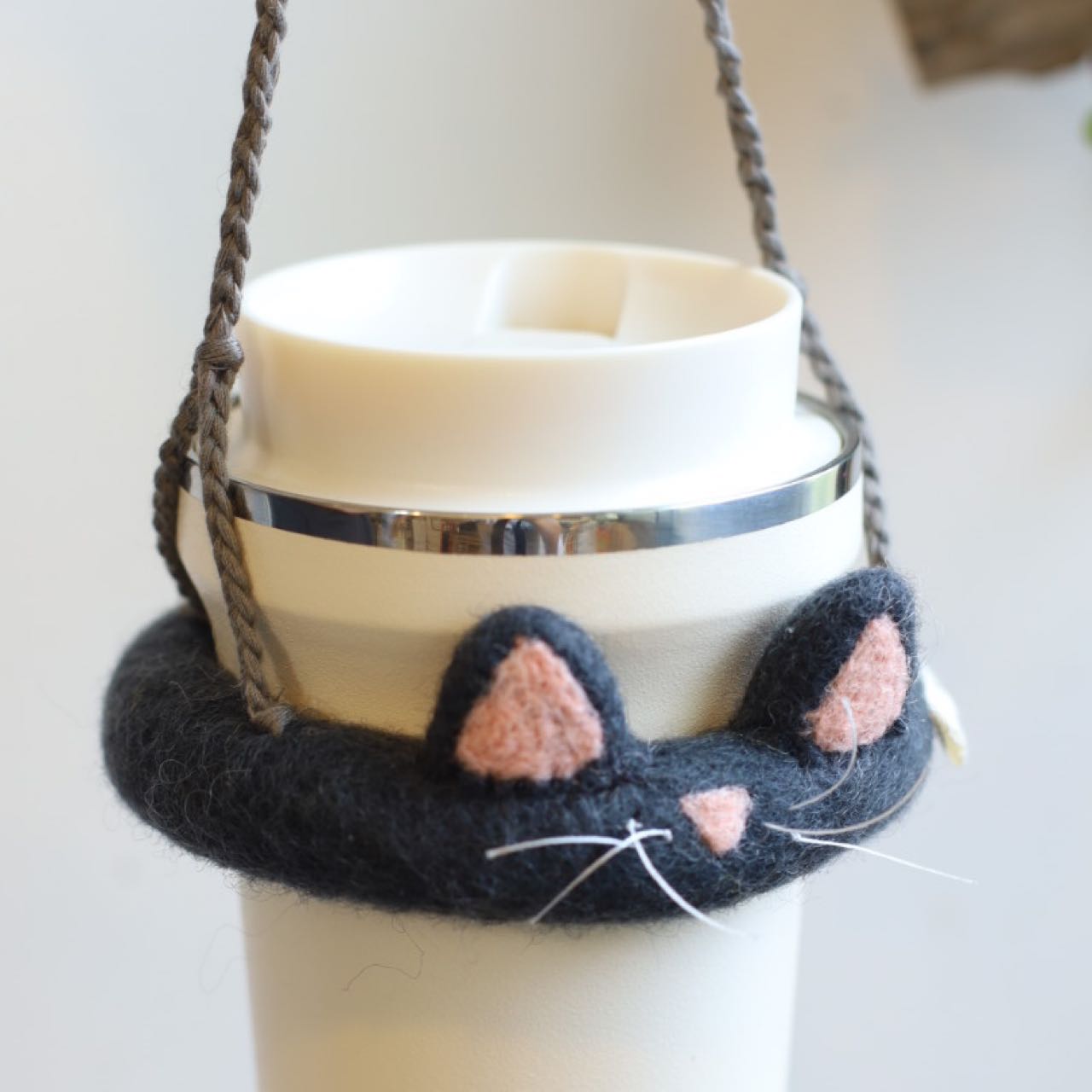 Cup Sleeve-Black Cat