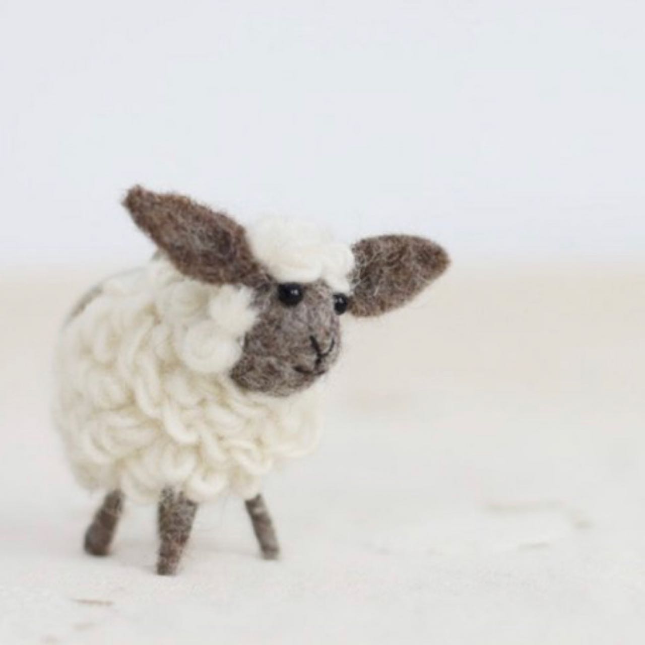 Keychain-Smiling Sheep