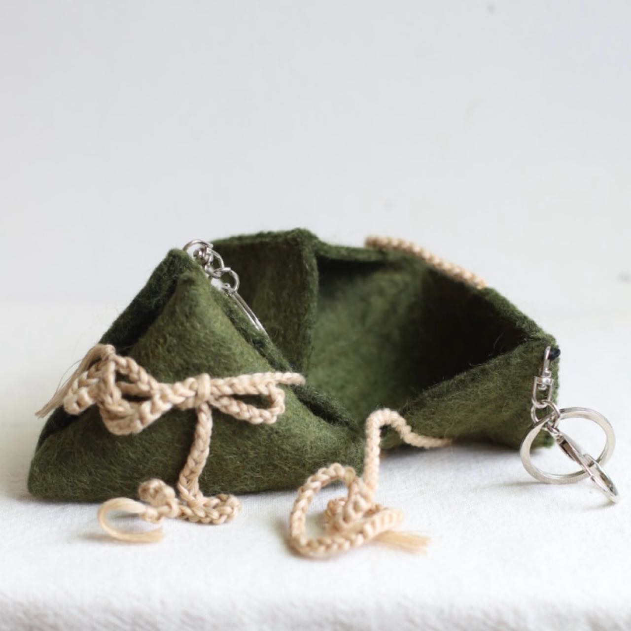 Keychain-Wrapped Rice Dumpling