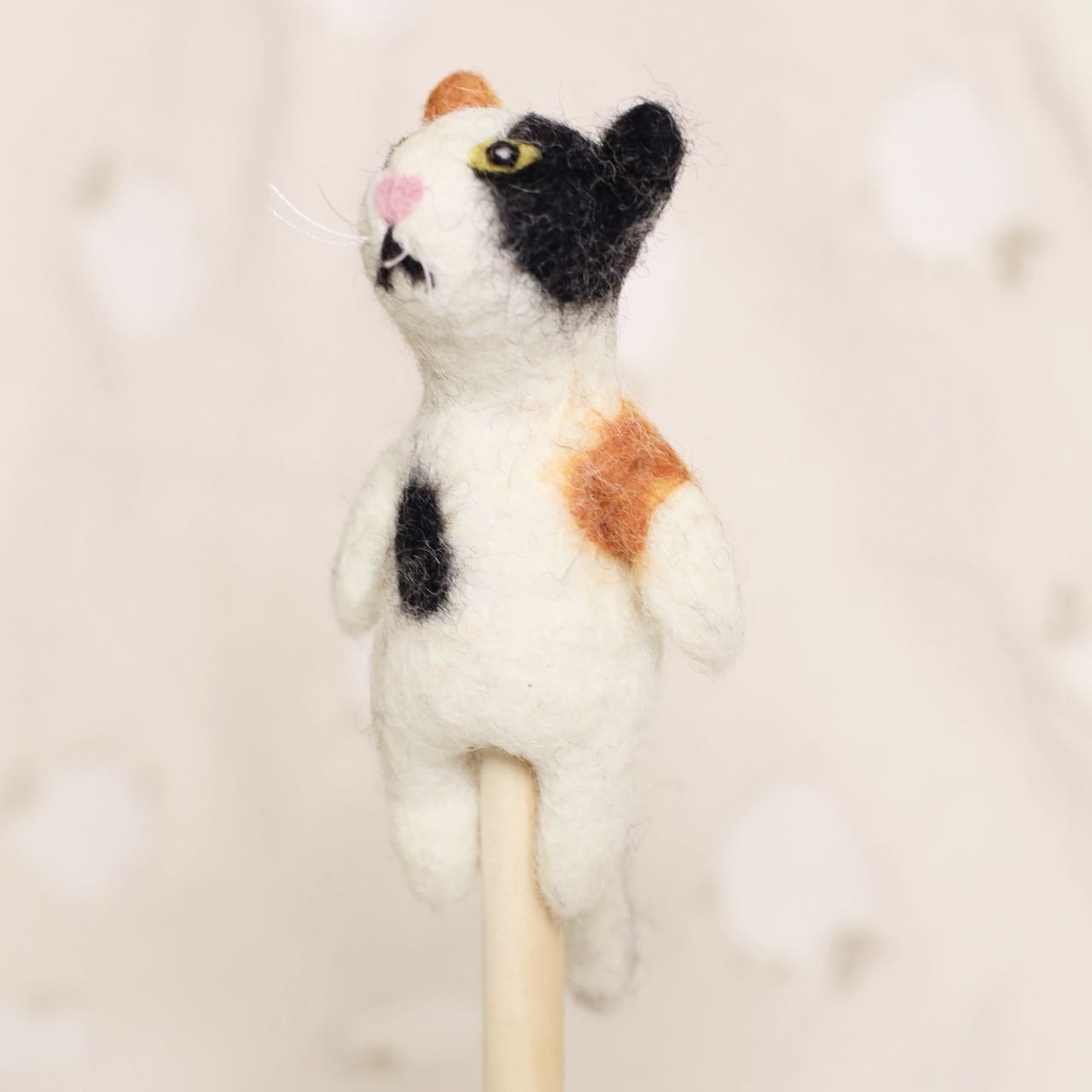 Finger Puppet-Calico Cat