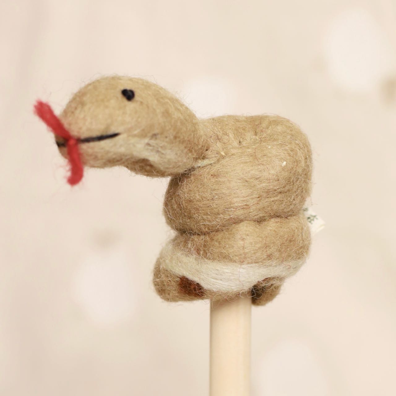 Finger Puppet-Golden Python
