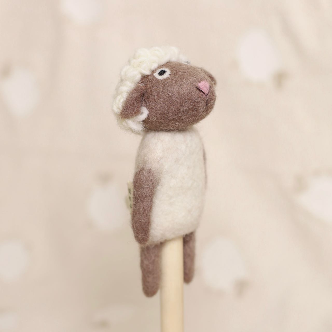 Finger Puppet-Smiley Sheep
